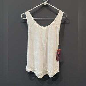 Zella Tank - White - Lg NWT